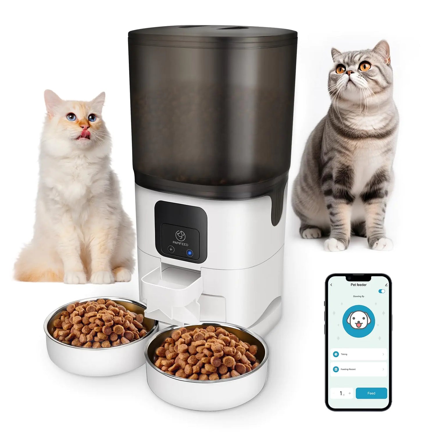 Smart Cat Feeders – Automatic Feeders with Timers & Cameras